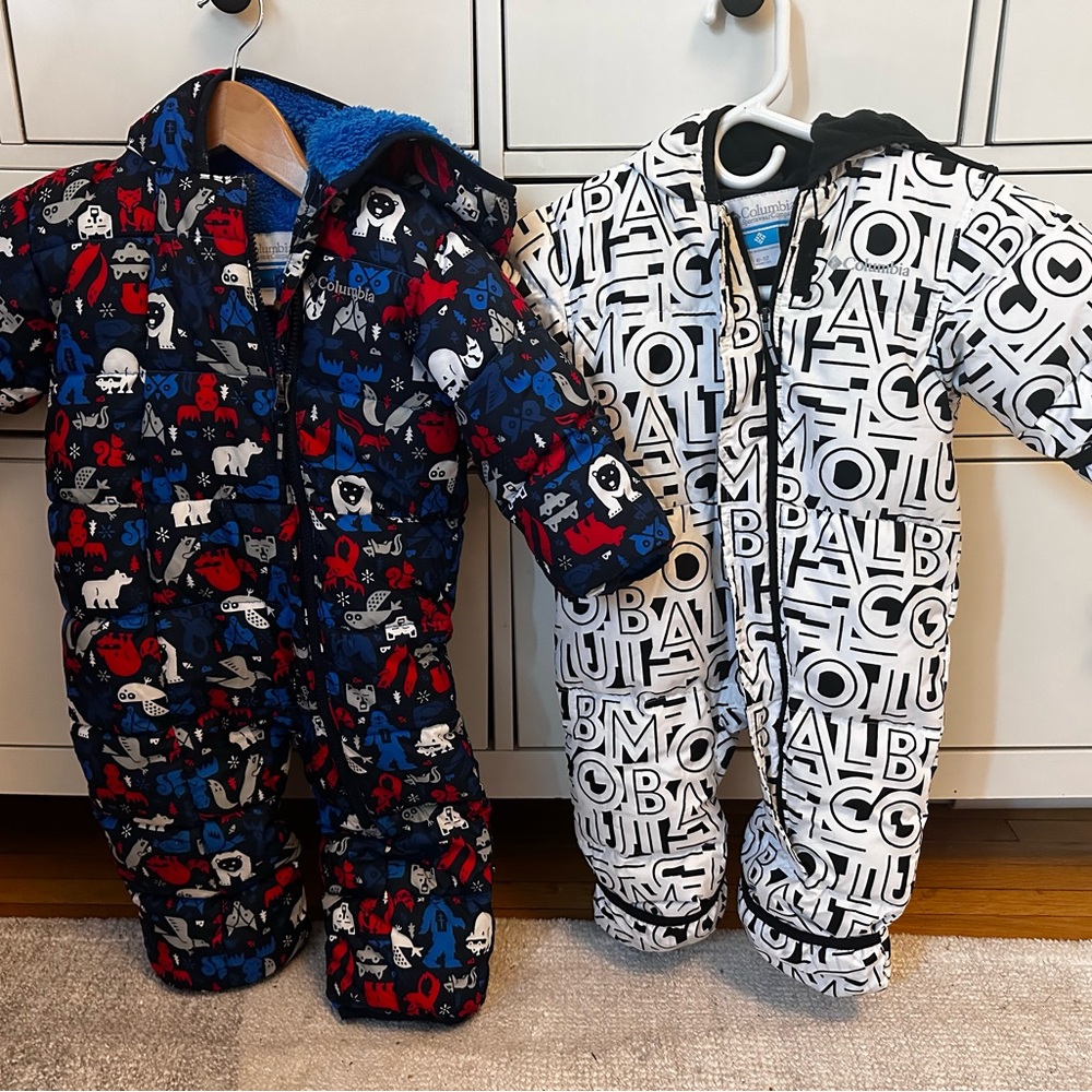 Columbia Kids One Piece Bunting Bundle- 6 to 18 months